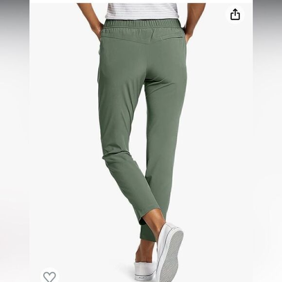 NWT Eddie Bauer Women's Departure Ankle Pants - Picture 3 of 5